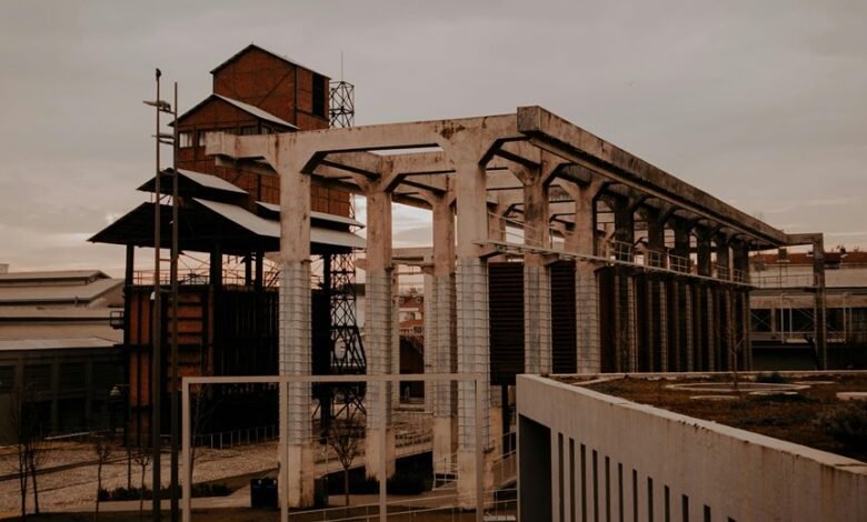 modern industry planning elevation growth